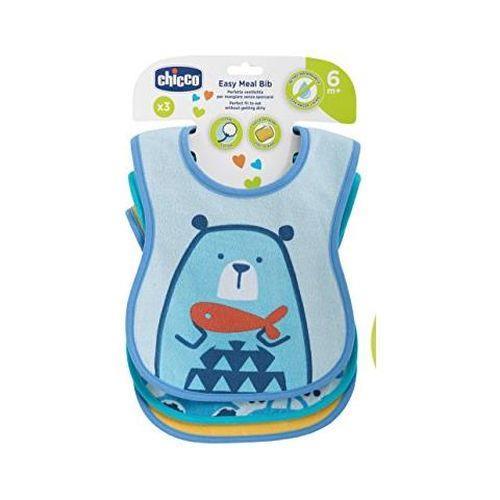 CHICCO Bavaglini 3pz 6M+ Azzurro / Verde - 2