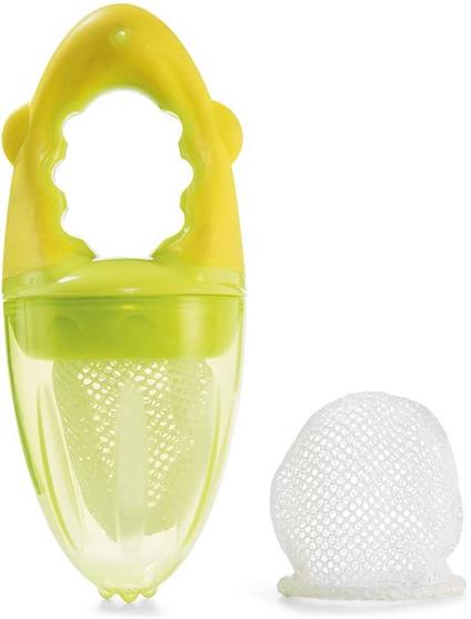 Fruit Friend Fruttino Accessorio per Iniziare a Mangiare Frutta e Verdura 6+ Verde