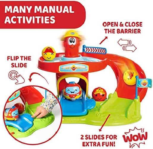 Chicco Rolling Spinner Centro di Attività Elettronico Fire Park con Mini Veicoli - 3