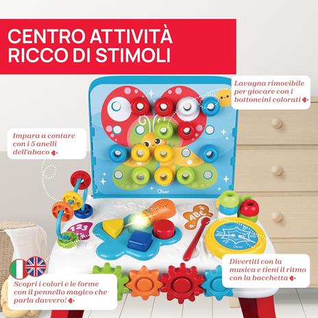 Banco Attività Bilingue - ABC Art & Craft Desk (11550) - 3