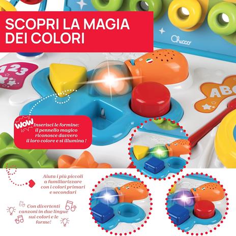 Banco Attività Bilingue - ABC Art & Craft Desk (11550) - 5