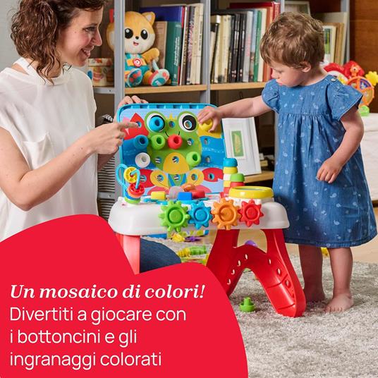 Banco Attività Bilingue - ABC Art & Craft Desk (11550) - 6