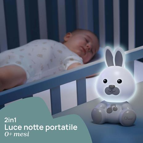 Chicco First Dream Bunny Dreamlight, Luce Notte Coniglietto - 2