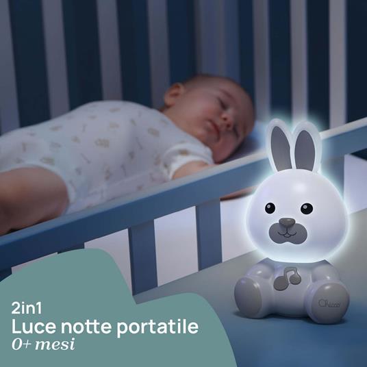 Chicco First Dream Bunny Dreamlight, Luce Notte Coniglietto - 2