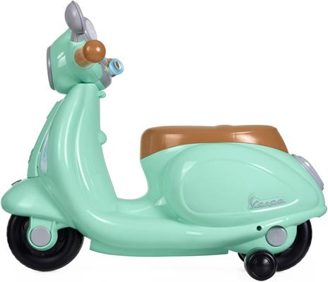 Chicco Vespa per Bambini Primavera, Moto Giocattolo verde acqua - 2
