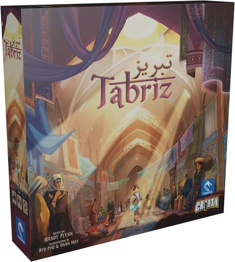 Pendragon - Tabriz - Edizione italiana - Gioco da tavolo, Età 14+, 1-5 Giocatori