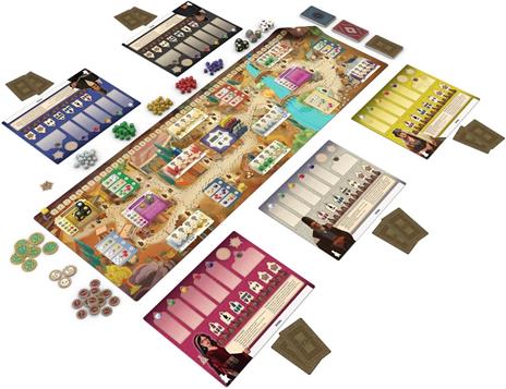 Pendragon - Tabriz - Edizione italiana - Gioco da tavolo, Età 14+, 1-5 Giocatori - 4