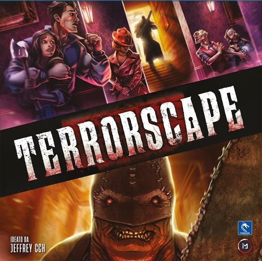 Pendragon Game Studio Terrorscape - Edizione italiana - Gioco da tavolo, Età 14+,2-4 Giocatori - 2
