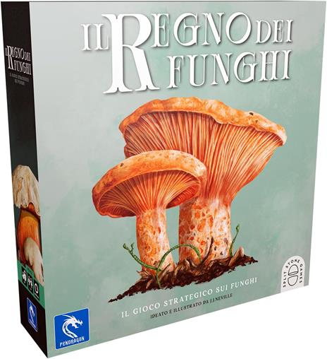 Pendragon - Il Regno dei Funghi - Edizione italiana - Gioco da tavolo, Età 10+,1-4 Giocatori