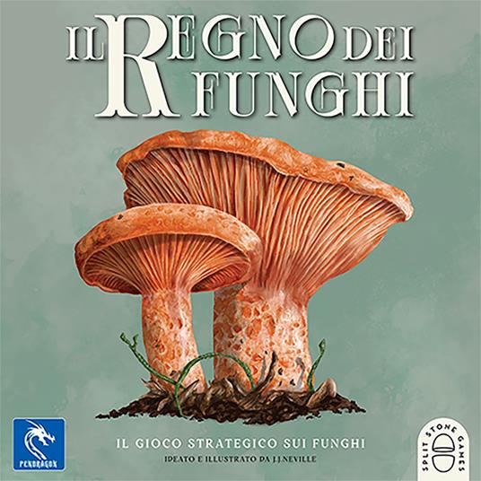 Pendragon - Il Regno dei Funghi - Edizione italiana - Gioco da tavolo, Età 10+,1-4 Giocatori - 2