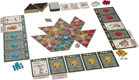 Pendragon - Il Regno dei Funghi - Edizione italiana - Gioco da tavolo, Età 10+,1-4 Giocatori - 4