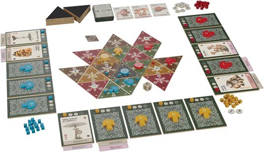 Pendragon - Il Regno dei Funghi - Edizione italiana - Gioco da tavolo, Età 10+,1-4 Giocatori - 4
