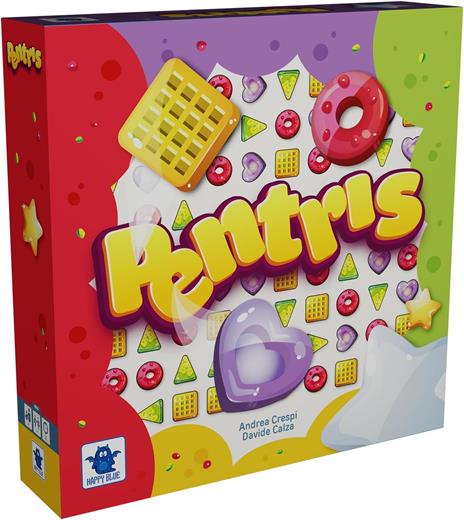 Pendragon - Pentris - Edizione italiana - Gioco da tavolo, Età 14+,1 Giocatore