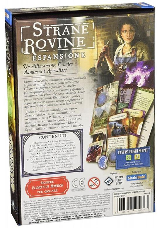 Eldritch Horror. Strane Rovine. Gioco da tavolo - 3