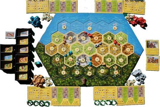 Catan - l'ascesa degli inca. Gioco da tavolo - 6