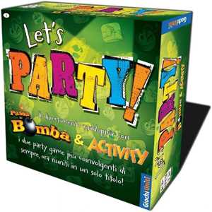 Giocattolo Let's party: passa la bomba e activity. Gioco da tavolo Giochi Uniti