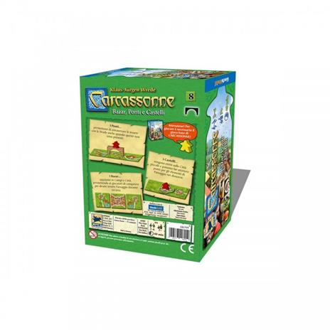 Carcassonne. Bazar ponti e castelli. Esp 8. Gioco da tavolo - 3