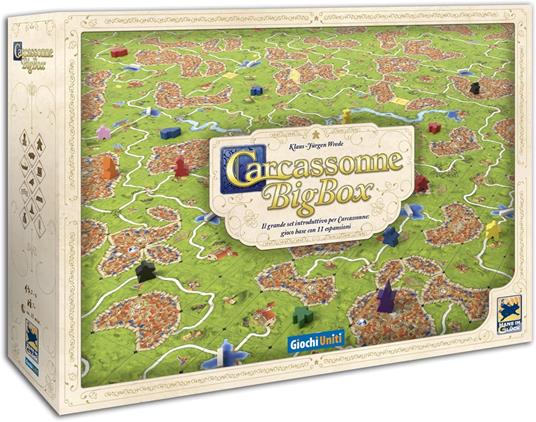 Carcassonne Big Box. Gioco da tavolo. Ediz. 2022