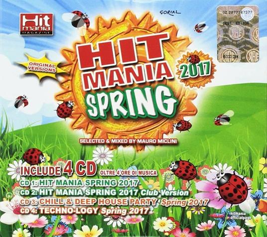 Hit Mania Spring 2017 (Box Set + Rivista) - CD Audio