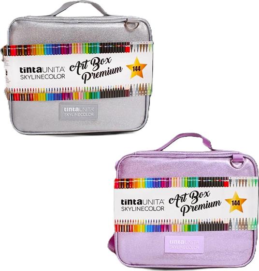 Art Box Premium Con Tracolla 145 Pezzi Colorazioni Assortite