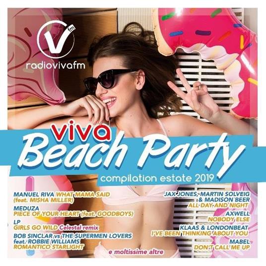 Viva Beach Party Compilation Estate 2019 - CD Audio
