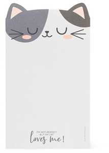Cartoleria Blocchetto Gattino Legami, Paper Thoughts - Notepad - Kitty 	Legami