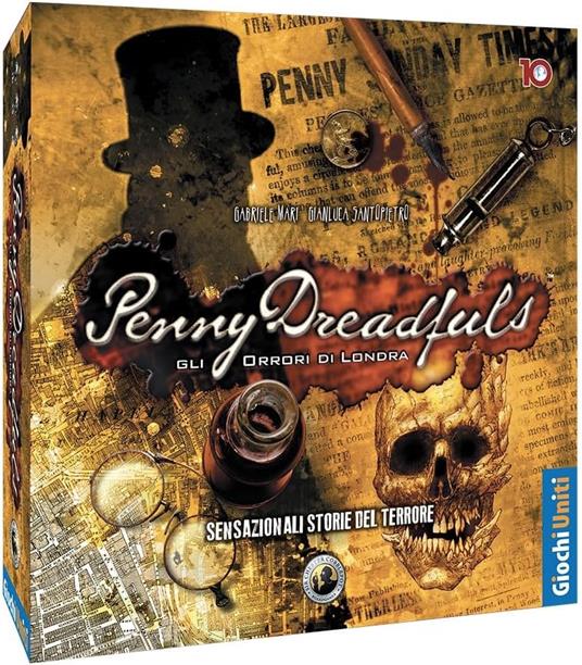 Penny Dreadfuls: Gli Orrori Di Londra. Gioco da tavolo