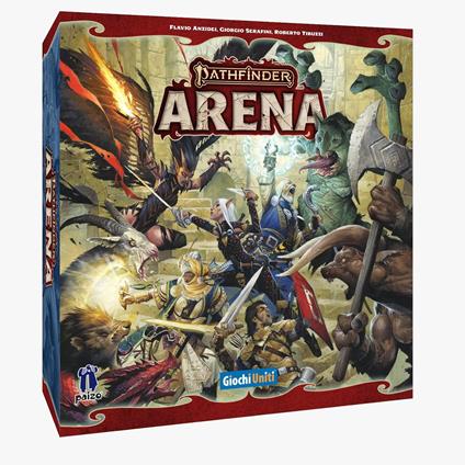 Giochi Uniti - Pathfinder Arena: Gioco base  Gioco da tavolo, 1-4 Giocatori, 12+ Anni, GU782, Edizione italiana
