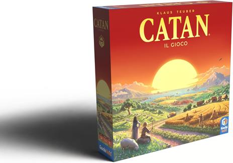 Giochi Uniti - CATAN Relaunch: Gioco Base  Gioco da tavolo, 3-4 Giocatori, 10+ Anni, GU818, Edizione italiana