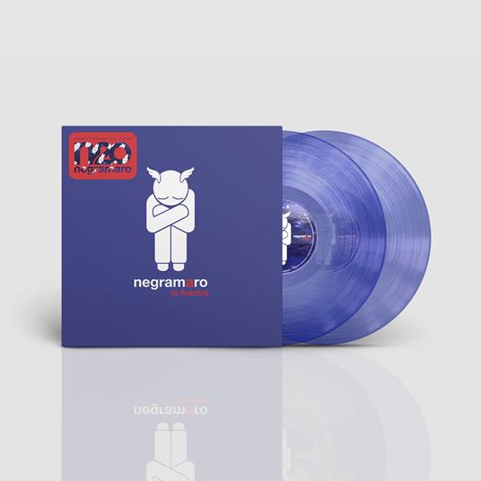 La finestra (N20 Anniversary Edition) (Doppio vinile blu trasparente numerato) - Vinile LP di Negramaro - 2