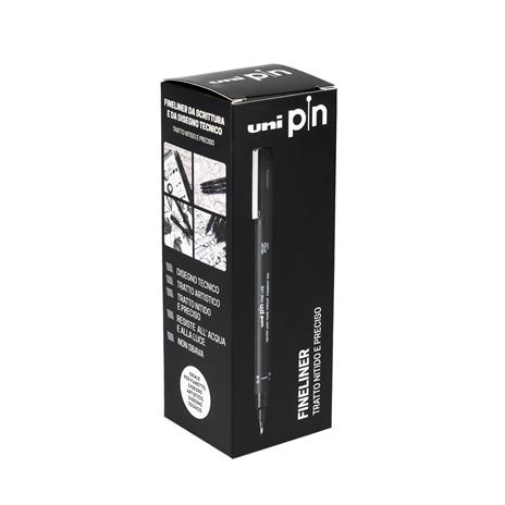 Kit 11 Fineliner Unipin Con Inchiostro Nero In Punte Assortite - 7