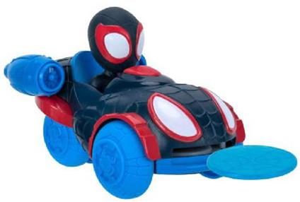 Marvel: Rei Toys - Veicolo Lanciadischi Serie 1 - Miles Morales: Spider-Man