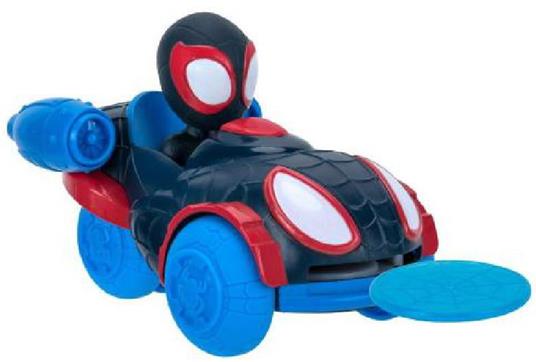 Marvel: Rei Toys - Veicolo Lanciadischi Serie 1 - Miles Morales: Spider-Man