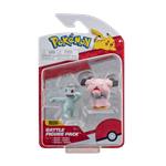 Pokemon: Rei Toys - Battle Figure Pack Serie 3 - Machop E Snubbull