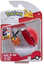 Pokemon: Rei Toys - Clip N Go Serie 3 - Tepig E Poke Ball