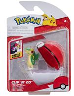 Pokemon: Rei Toys - Clip N Go Serie 3 - Clip ''N'' Go Snivy E Poke Ball