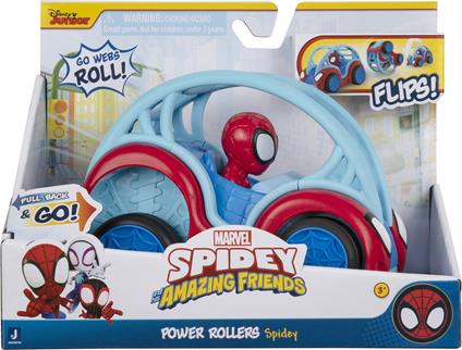 Marvel: Rei Toys - Spidey Buggy Ribaltabile Serie 1 - Spidey