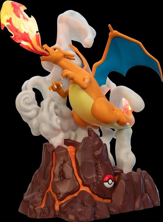 Pokemon Select Deluxe Charizard con Effetti Luminosi  33 cm da Collezione