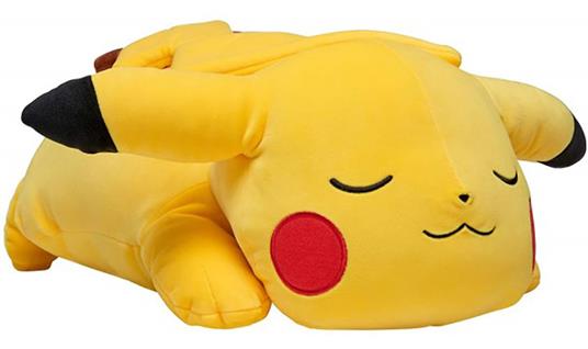 Pokemon: Rei Toys - Peluche Pokemon Sleeping Pikachu Cm 45