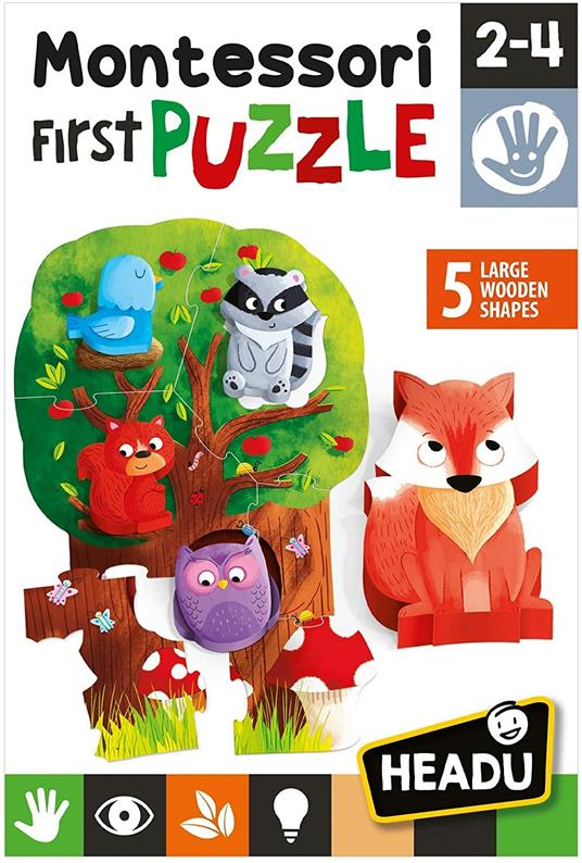 Montessori First Puzzle the Forest - 6