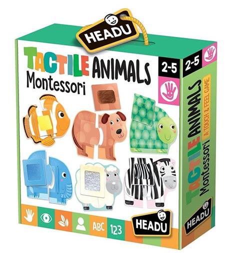 Tactile Animals Montessori - 2