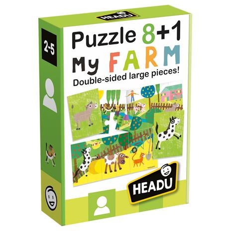 Puzzle 8+1 Farm