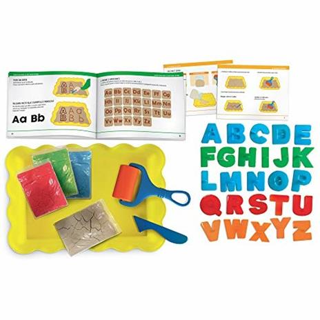 Lavagna di Sabbia Leggo e Scrivo Montessori - 4