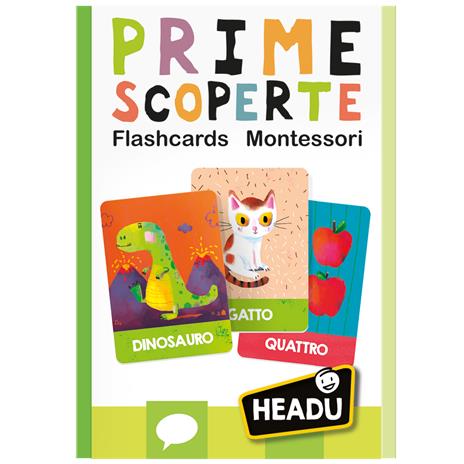 Flashcards Montessori Prime Scoperte - 9