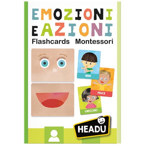 Flashcards Montessori Emozioni e Azioni - 7