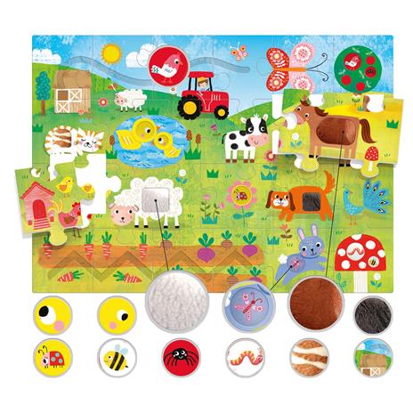 Tactile Puzzle Montessori - 2