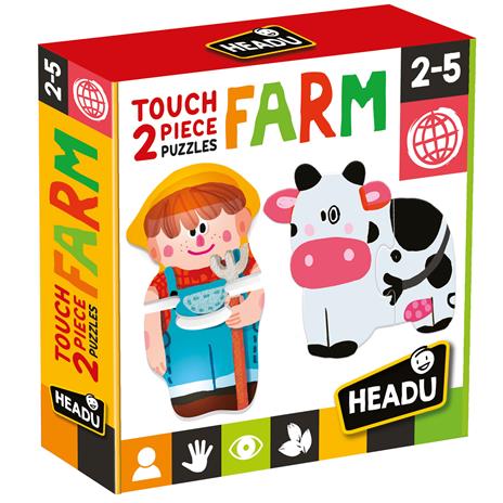 Touch 2 pieces Puzzles Farm - 5