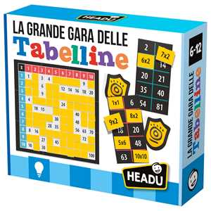 Giocattolo Grande Gara delle Tabelline Headu
