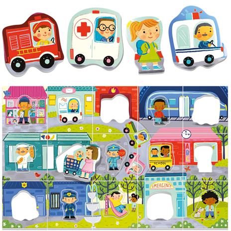 Puzzle 15+15 Play City - 2