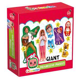 Giocattolo Cocomelon Giant Progressive Puzzle Headu